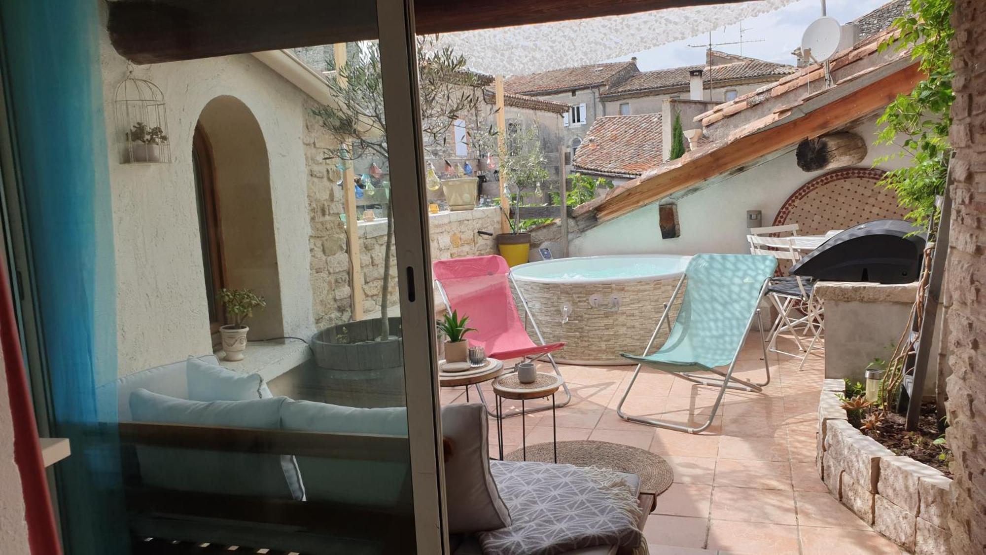 Maison Avec Jacuzzi Et Terrasse Sur Les Toits Brignon Екстер'єр фото